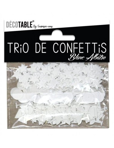 Trio de confettis