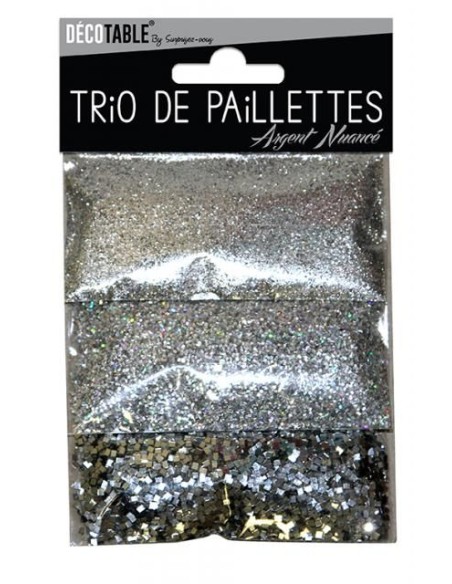 Trio de paillettes