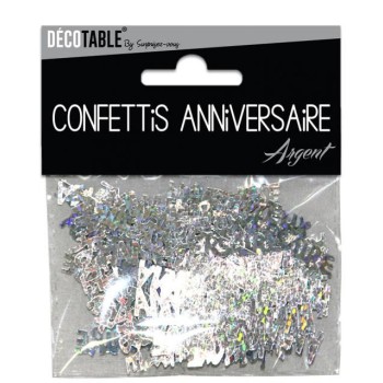 Confettis de table Joyeux Anniversaire