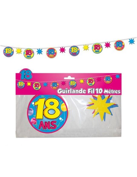 Guirlande fil 18 ans