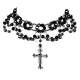 Collier gothique avec croix