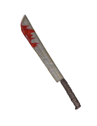 Machette avec sang