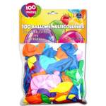 100 ballons couleurs assorties