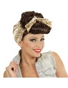 Perruque pin-up avec foulard