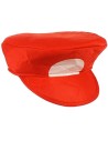 Casquette plombier rouge