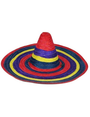 Sombrero mexicain multicolore