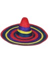 Sombrero mexicain multicolore