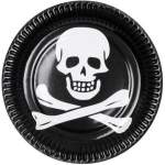 6 assiettes pirate