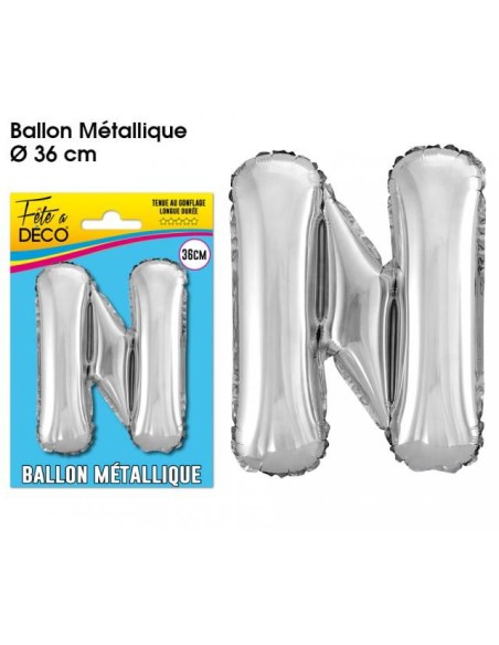 Ballon lettre N