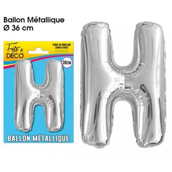 Ballon lettre H