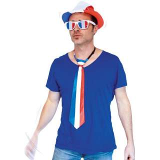 Cravate tricolore France