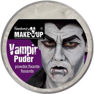 Poudre maquillage vampire