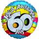 Ballon joyeux anniversaire 60 ans