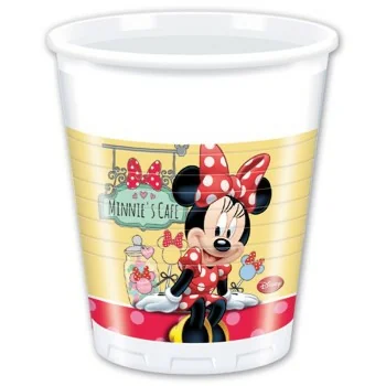 8 gobelets plastique 20cl Minnie Mouse