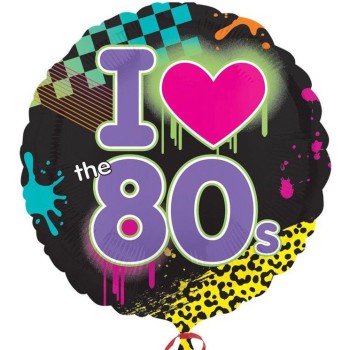 Ballon I love 80's