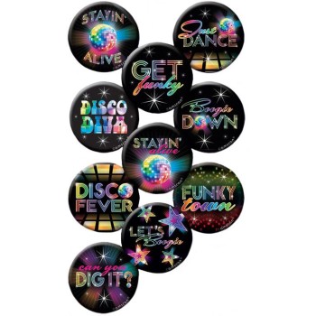 10 badges disco