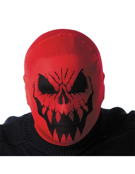 Cagoule monstre rouge