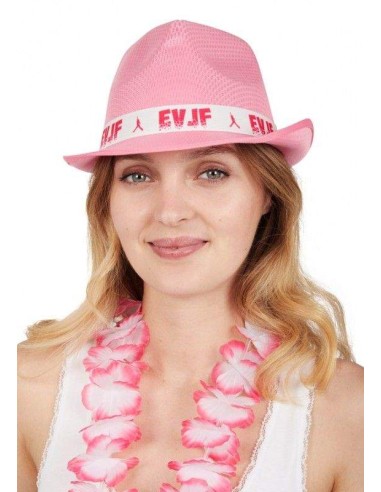 Chapeau rose EVJF