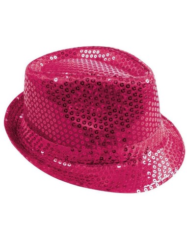 Chapeau borsalino à sequins