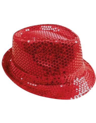 Chapeau borsalino à sequins