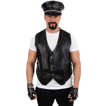 Gilet sans manche biker