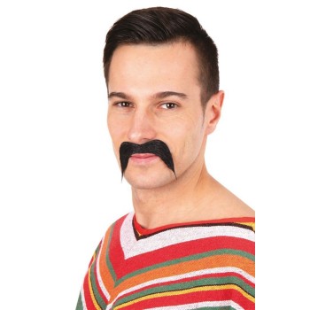 Moustache mexicain noire