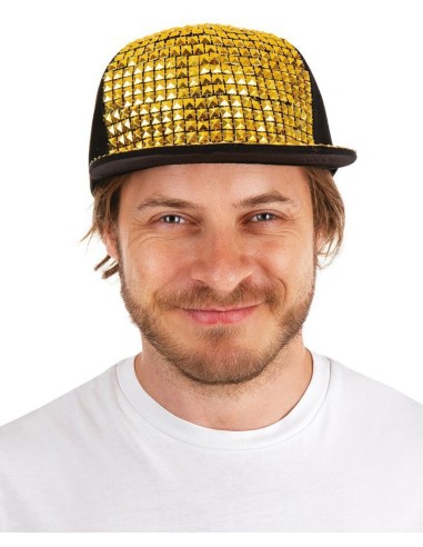 Casquette bling-bling or