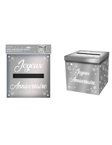 Urne anniversaire argent