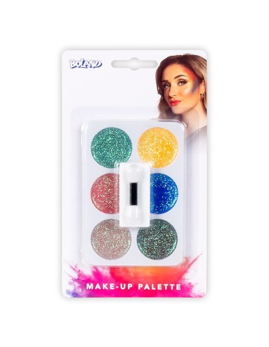 Palette maquillage pailleté