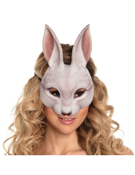 Demi-masque lapin