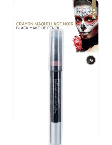 Crayon maquillage gras noir