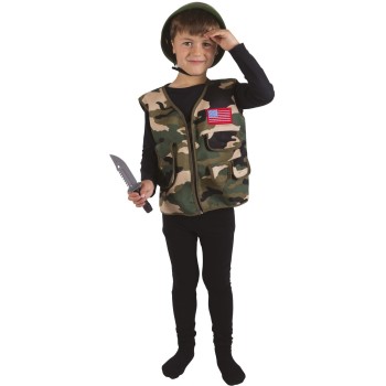 Set accessoires militaire enfant