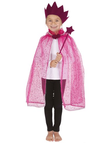 Set accessoires princesse rose enfant