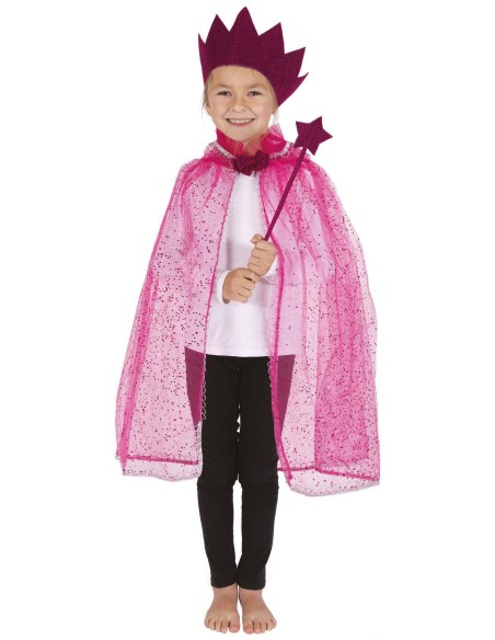 Set accessoires princesse rose enfant