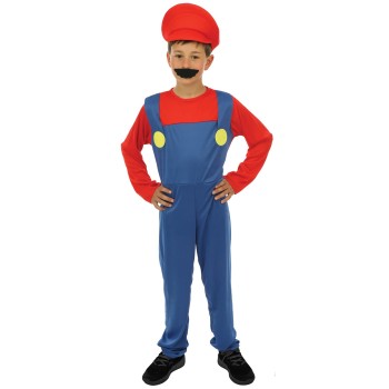 Déguisement plombier Mario