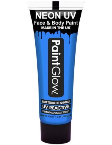 Crème visage fluo jaune néon UV