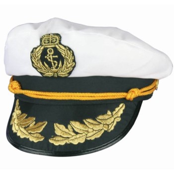 Casquette capitaine de bateau