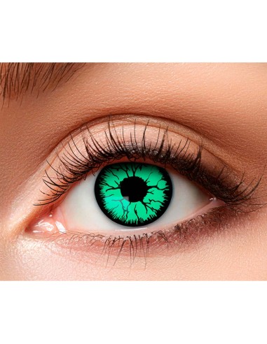 Lentilles explosion vert