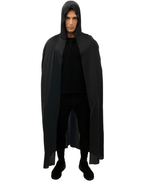 Cape avec capuche noire