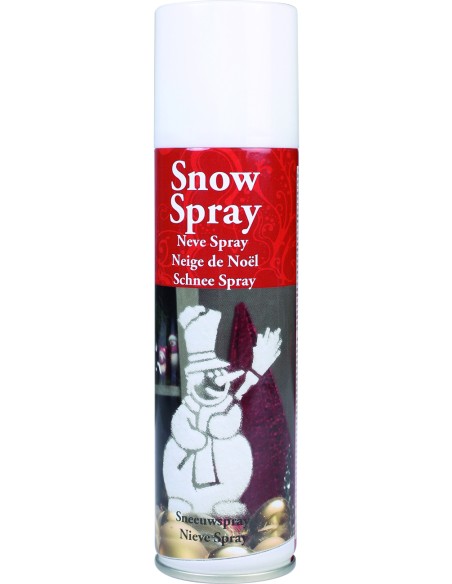 Bombe spray neige