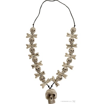 Collier têtes de mort