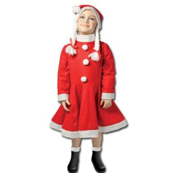 Costume enfant mère noël