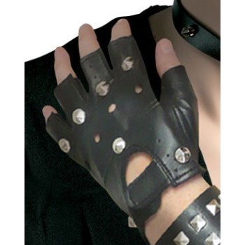 Paire de gants de punk