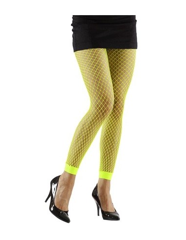 Leggings résilles fluo