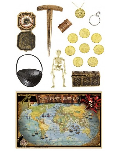 Set accessoires pour pirate