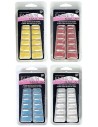 Faux ongles paillettes couleurs