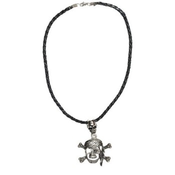 Collier métal pirate