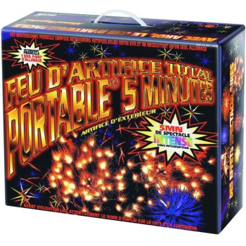 Feu d'artifice portable 300 - prêt à allumer