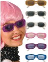 Lunettes star paillettes couleur