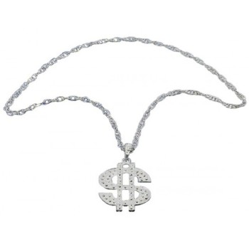 Collier dollar avec chaîne